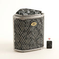 Electric Sauna Heater Built for Compact Spaces, 9kW Corner-Mount Design, Wi-Fi Control, Premium Stones