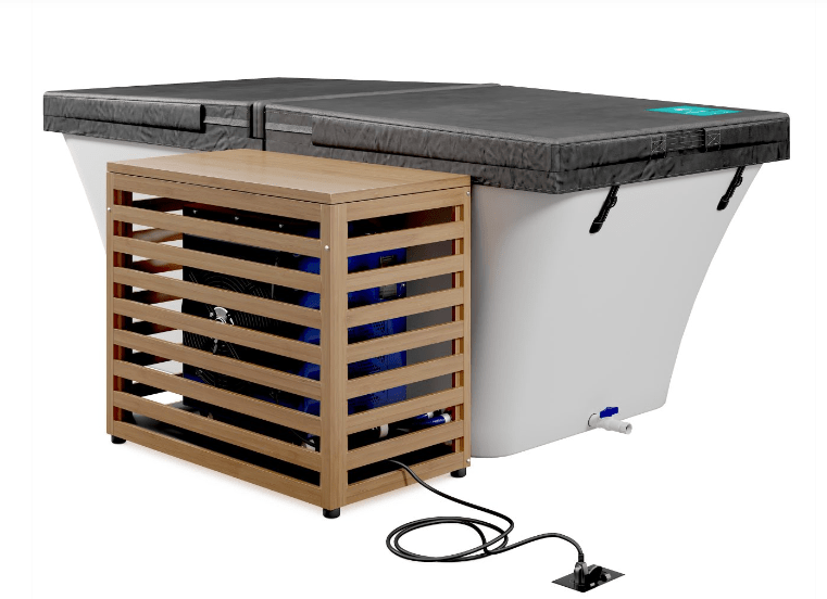 Pulse Polar Spa Chiller Cover cold plunge tub for home recovery - Narrow Gate Wellness