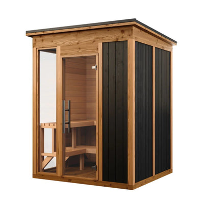 Thermory MOD4 Modern Outdoor/Indoor Sauna |4–6 Person |Scandinavian Design Meets High-Performance Heat Therapy |USA Made