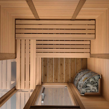Thermory Mod4 Modern Sauna Kit cold plunge tub for home recovery - Narrow Gate Wellness