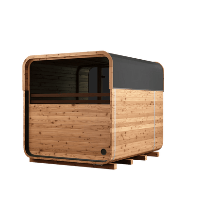 Thermory Sauna Squared 6 - Person cold plunge tub for home recovery - Narrow Gate Wellness