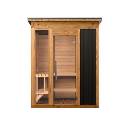 Thermory Mod4 Modern Sauna Kit cold plunge tub for home recovery - Narrow Gate Wellness