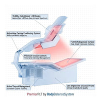 Red Light Therapy Bed Built for Professional Recovery, 19,000+ LEDs, Full Body Coverage, USA Made cold plunge tub for home recovery - Narrow Gate Wellness