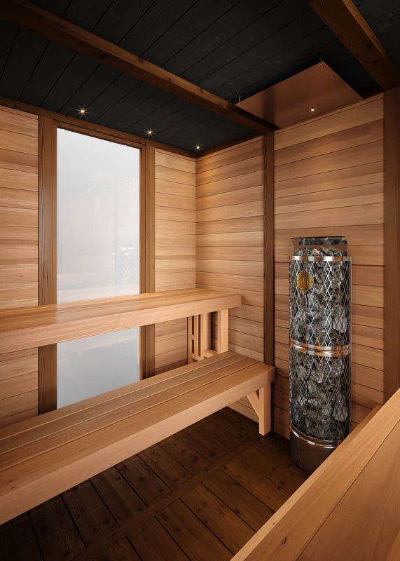 Thermory MOD6 Modern Athletic Sauna | 6–8 Person |Built for Recovery, Strength & High-Performance Living|USA Made