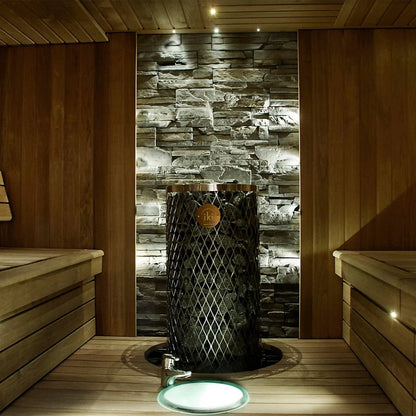 Pillar Series 6.6kW Sauna Heater Package cold plunge tub for home recovery - Narrow Gate Wellness