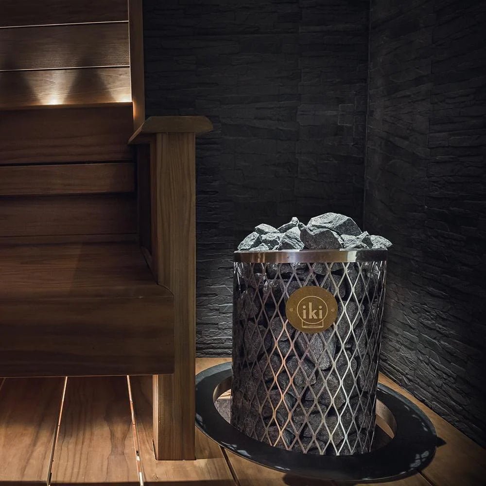 Pillar Series 6.6kW Sauna Heater Package cold plunge tub for home recovery - Narrow Gate Wellness