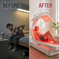 Red Light Therapy Bed Built for Professional Recovery, 19,000+ LEDs, Full Body Coverage, USA Made cold plunge tub for home recovery - Narrow Gate Wellness
