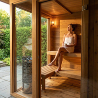 Thermory MOD6 Traditional Social Sauna |6–8 Person|USA Made|Built for Connection, Relaxation & Shared Wellness — Lifestyle