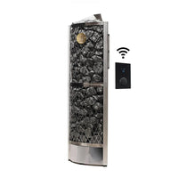 IKI Corner Series 9kW Sauna Heater Package cold plunge tub for home recovery - Narrow Gate Wellness
