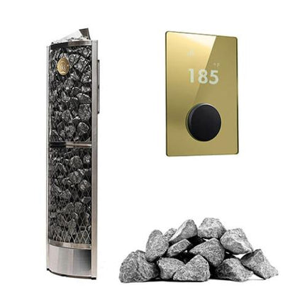 Pillar Series 6.6kW Sauna Heater Package cold plunge tub for home recovery - Narrow Gate Wellness