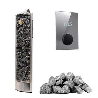Pillar Series 6.6kW Sauna Heater Package cold plunge tub for home recovery - Narrow Gate Wellness