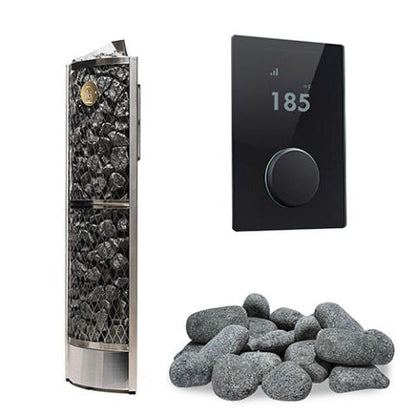 Pillar Series 6.6kW Sauna Heater Package cold plunge tub for home recovery - Narrow Gate Wellness