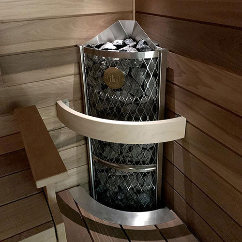 Pillar Series 6.6kW Sauna Heater Package cold plunge tub for home recovery - Narrow Gate Wellness